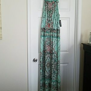 Green Halter Dress